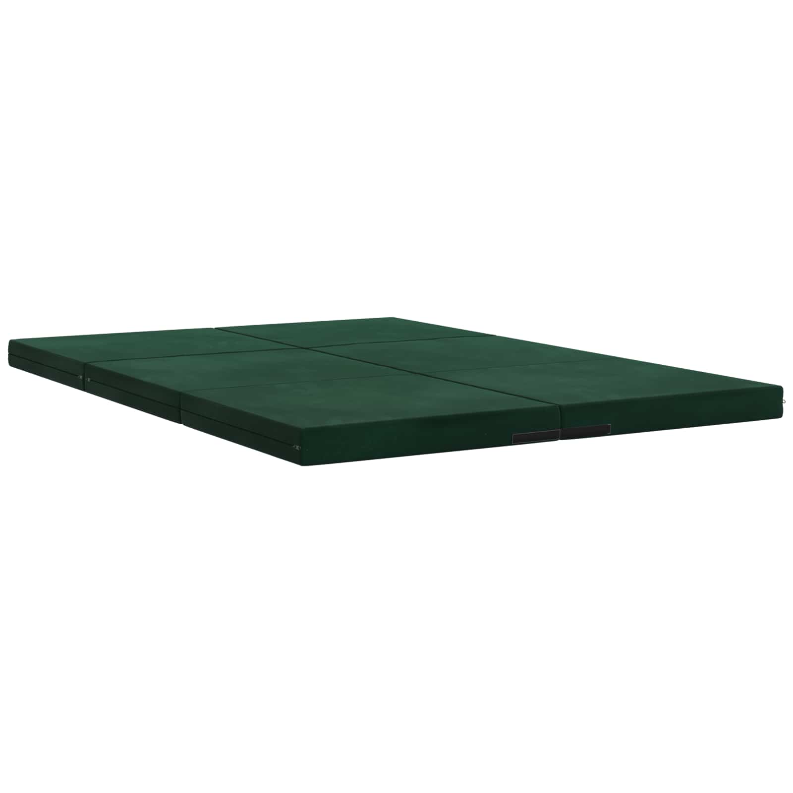 Klappsofa Bett 140 x 67 x 45 cm Dunkelgrün