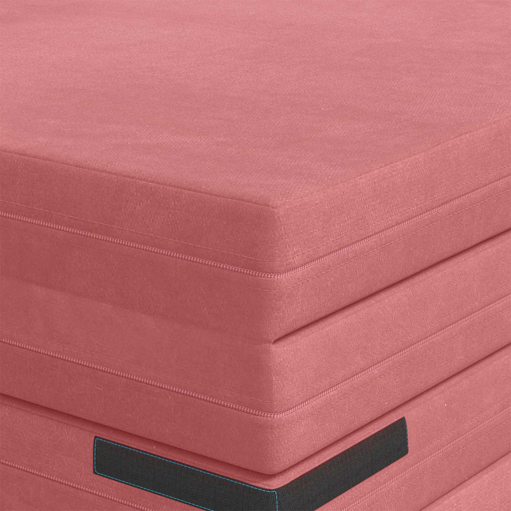 Klappsofa Bett 140 x 67 x 45 cm Rosa
