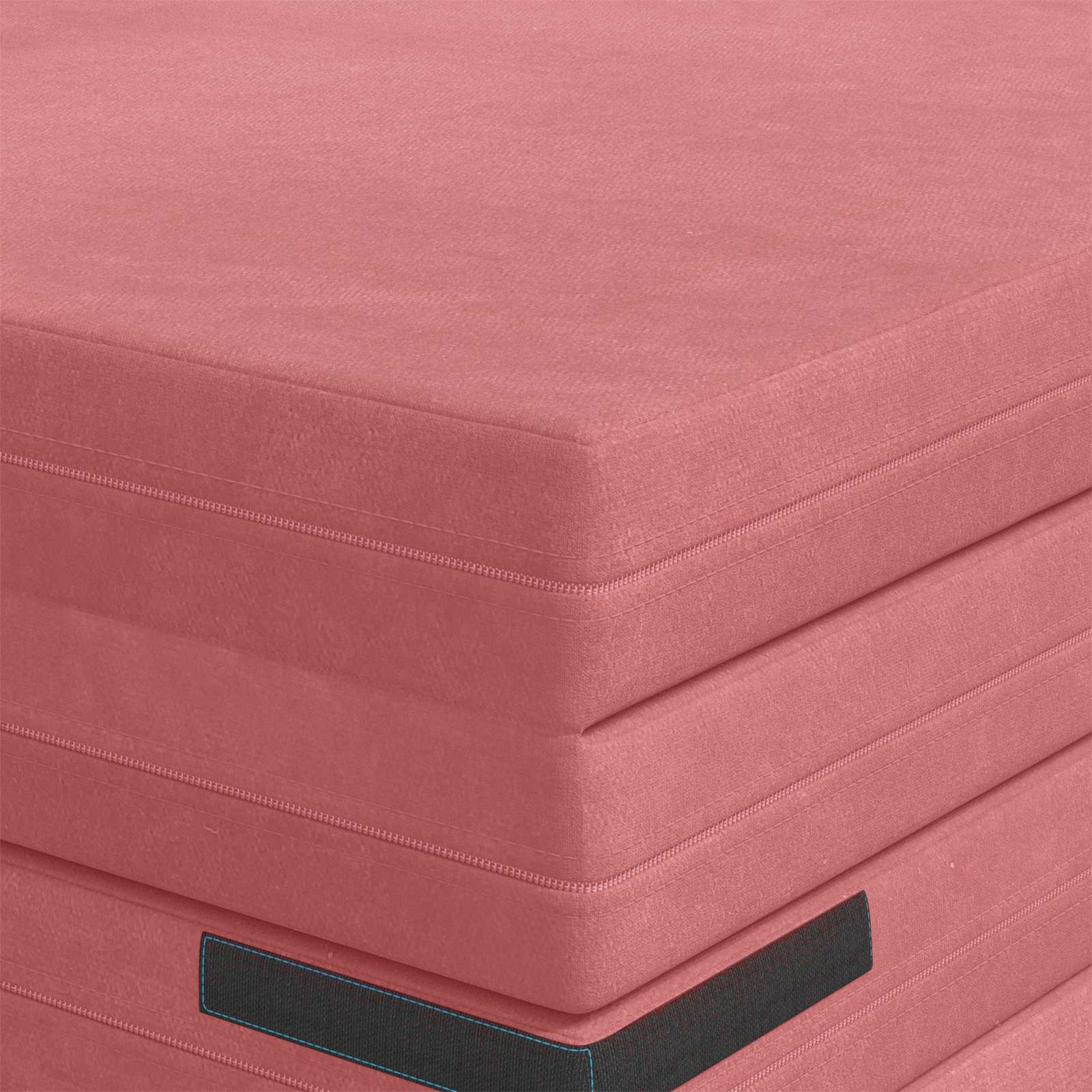 Klappsofa Bett 140 x 67 x 45 cm Rosa