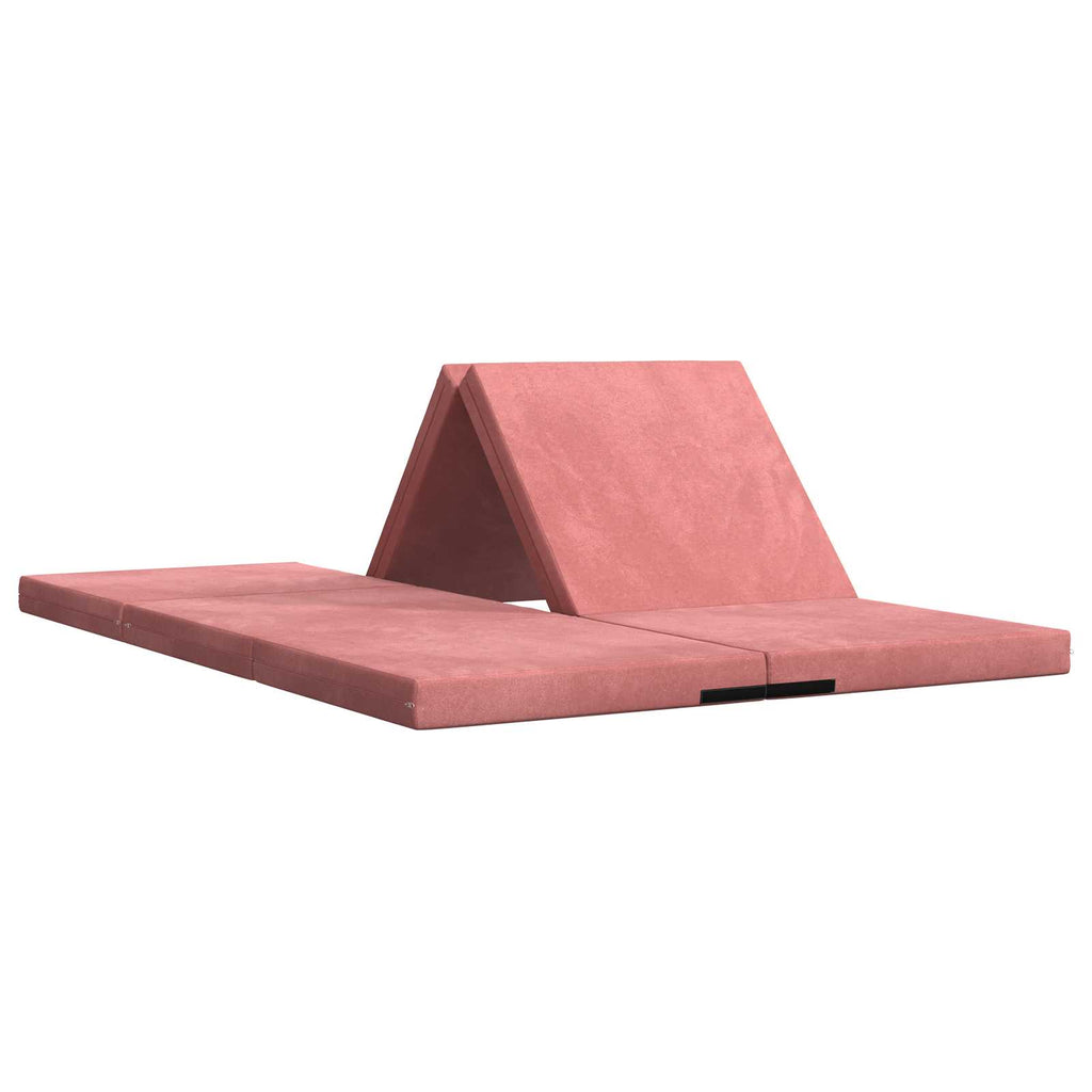 Klappsofa Bett 140 x 67 x 45 cm Rosa