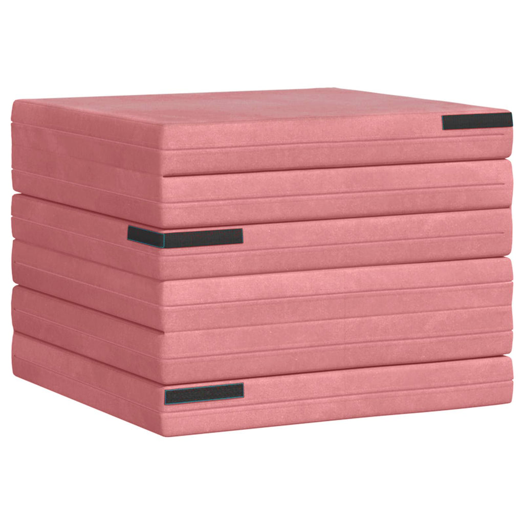 Klappsofa Bett 140 x 67 x 45 cm Rosa