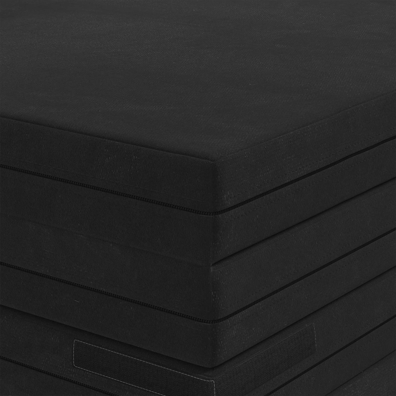 Klappsofa Bett 140 x 67 x 45 cm Schwarz