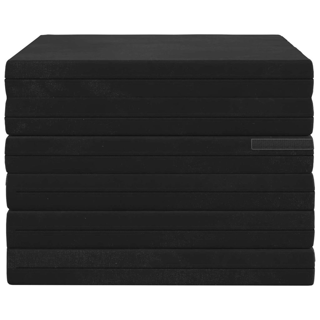 Klappsofa Bett 140 x 67 x 45 cm Schwarz