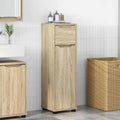 Badezimmerschrank Sonoma-Eiche 30,5 x 30 x 101 cm Holzwerkstoff