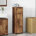Badezimmerschrank Altholz 30,5 x 30 x 101 cm Holzwerkstoff