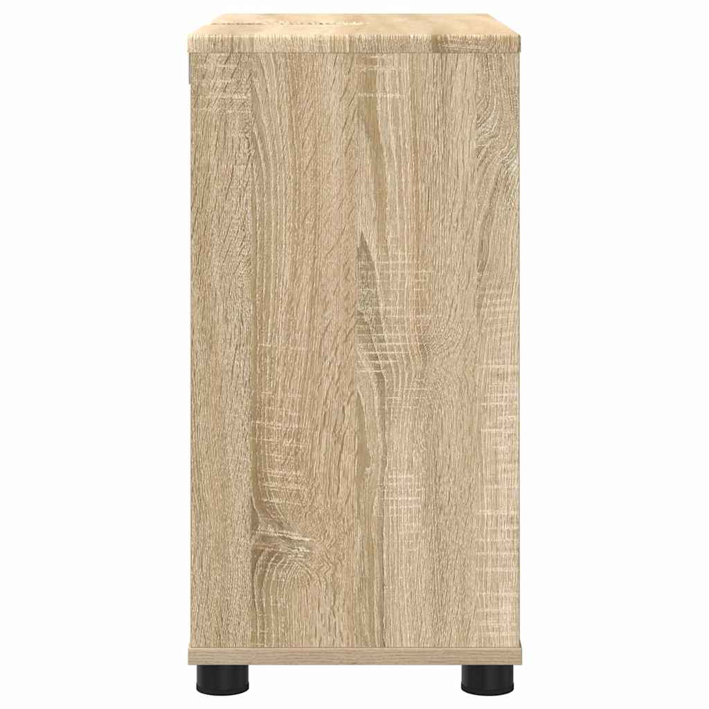 Badezimmerwaschbecken-Schrank Sonoma-Eiche 60 x 30 x 60 cm