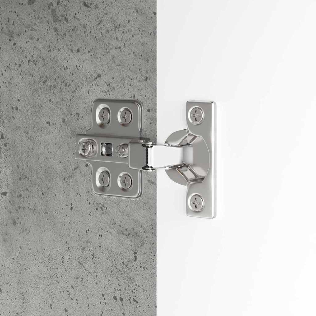 Badezimmerwaschbecken-Schrank Beton Grau 60 x 30 x 60 cm