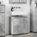 Badezimmerwaschbecken-Schrank Beton Grau 60 x 30 x 60 cm