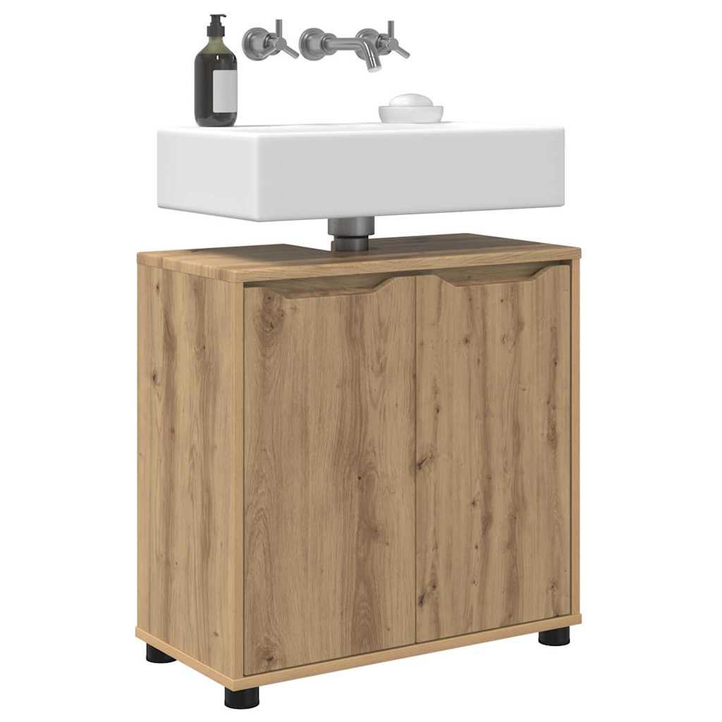 Badezimmerwaschbecken-Schrank Artisan-Eiche 60 x 30 x 60 cm