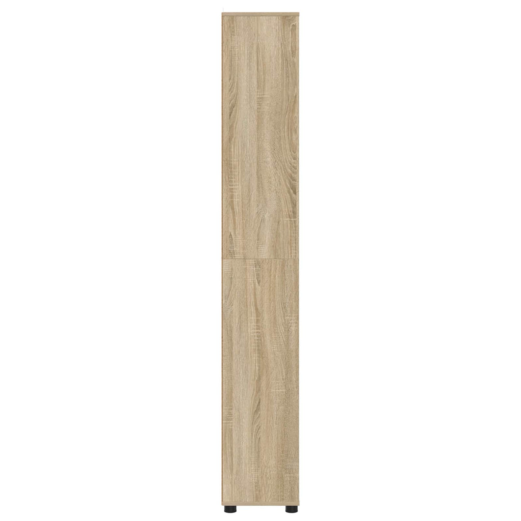 Badezimmerschrank Sonoma-Eiche 30,5 x 30 x 195 cm Holzwerkstoff