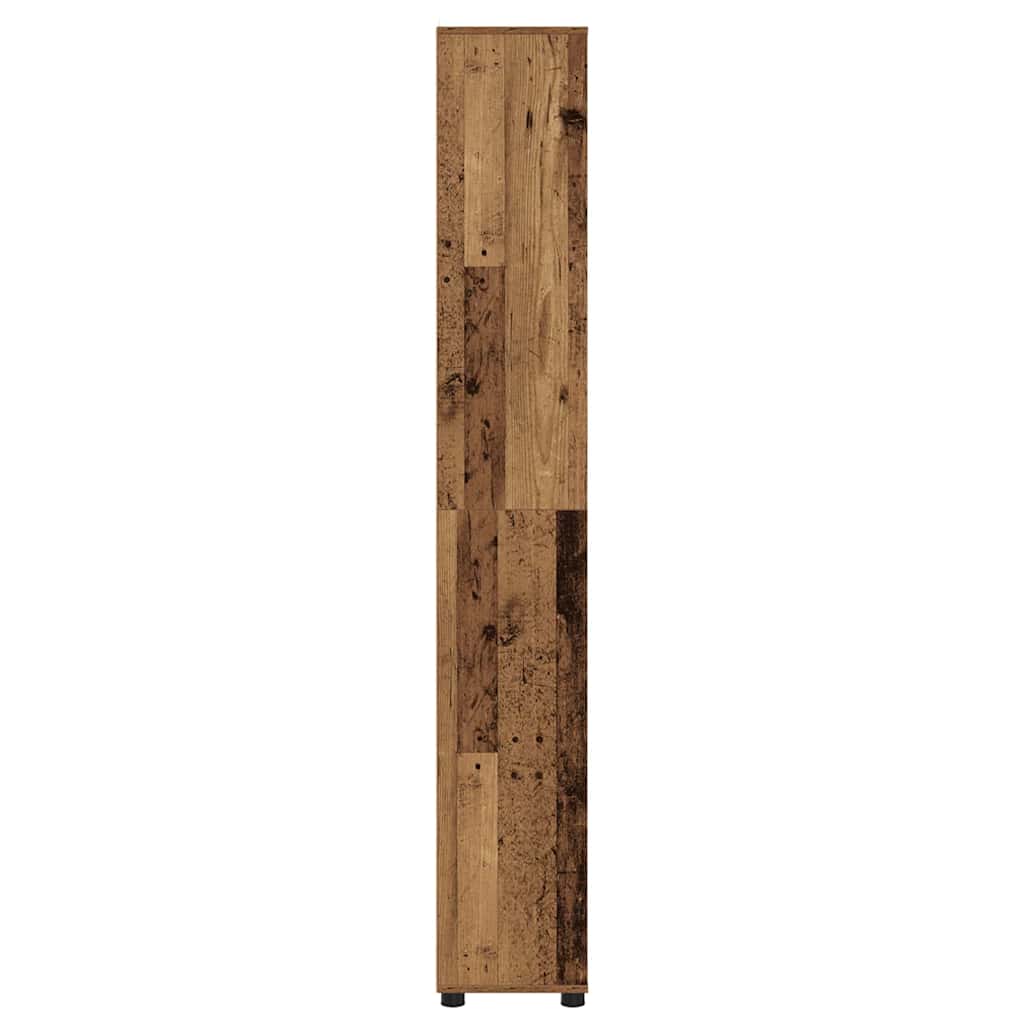 Badezimmerschrank Altholz 30,5 x 30 x 195 cm Holzwerkstoff