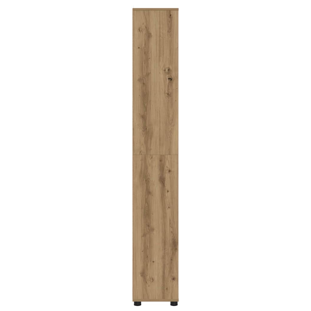 Badezimmerschrank mit Regal Artisan-Eiche 30,5 x 30 x 195 cm