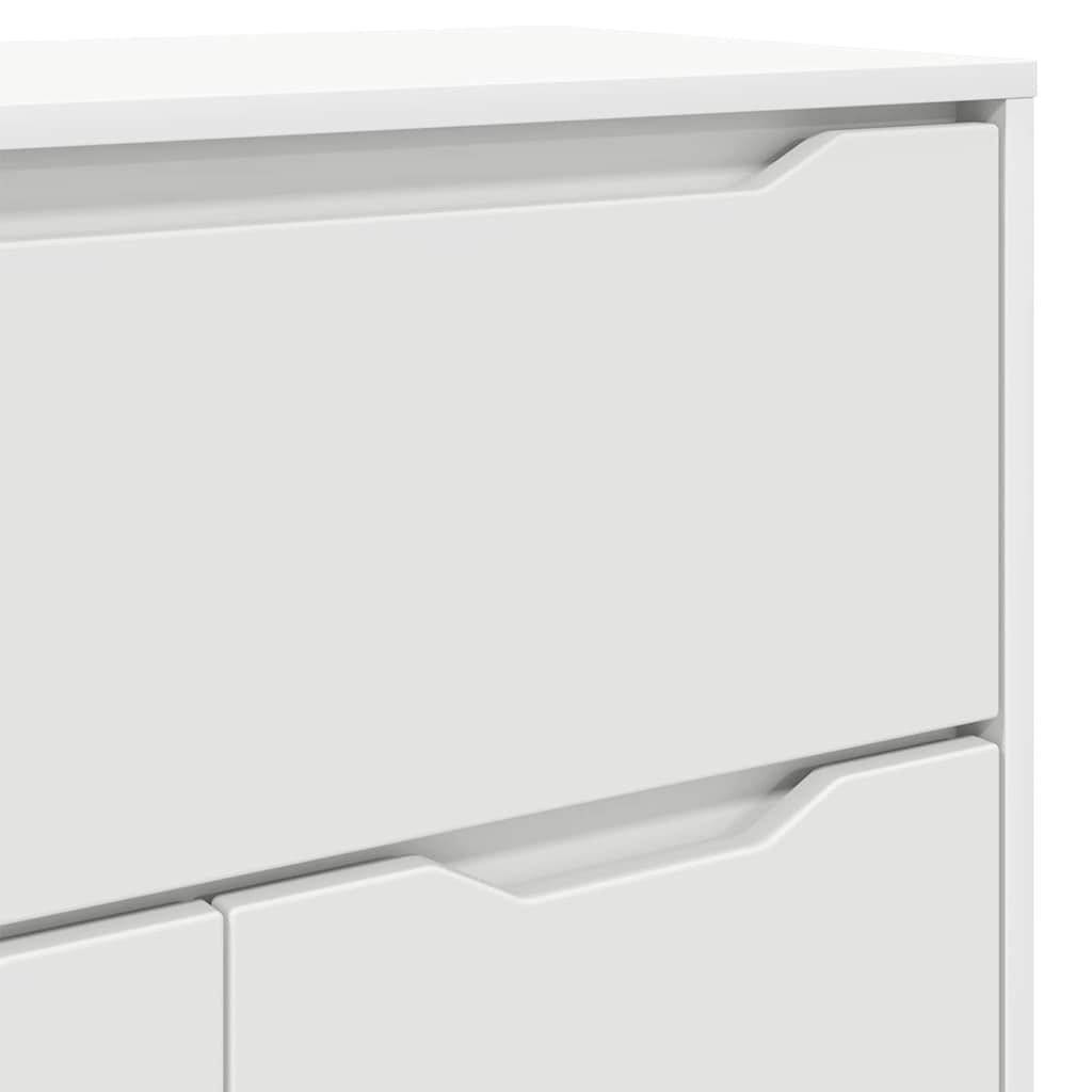 Badezimmerschrank Weiß 72,5 x 36,5 x 100 cm Holzwerkstoff