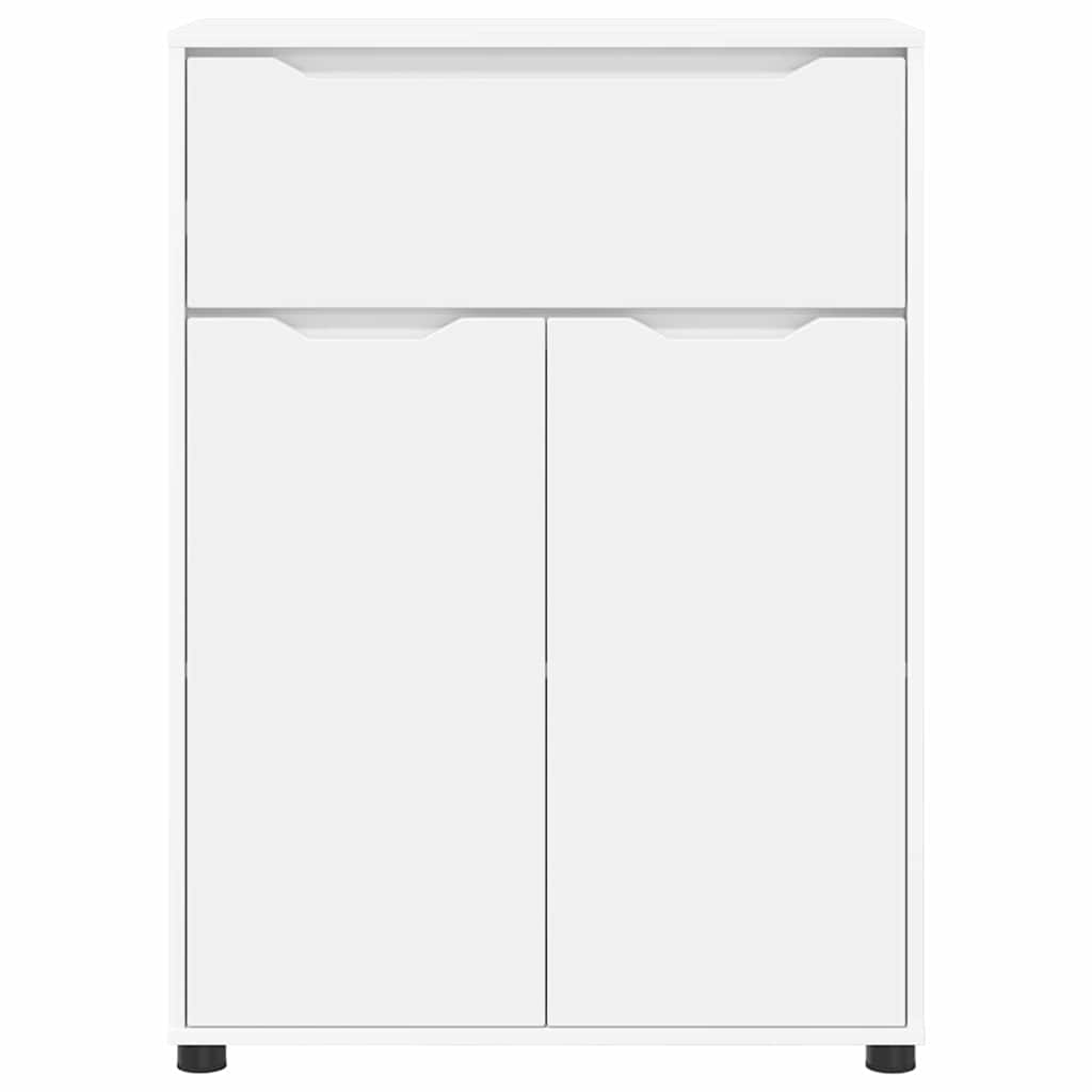 Badezimmerschrank Weiß 72,5 x 36,5 x 100 cm Holzwerkstoff