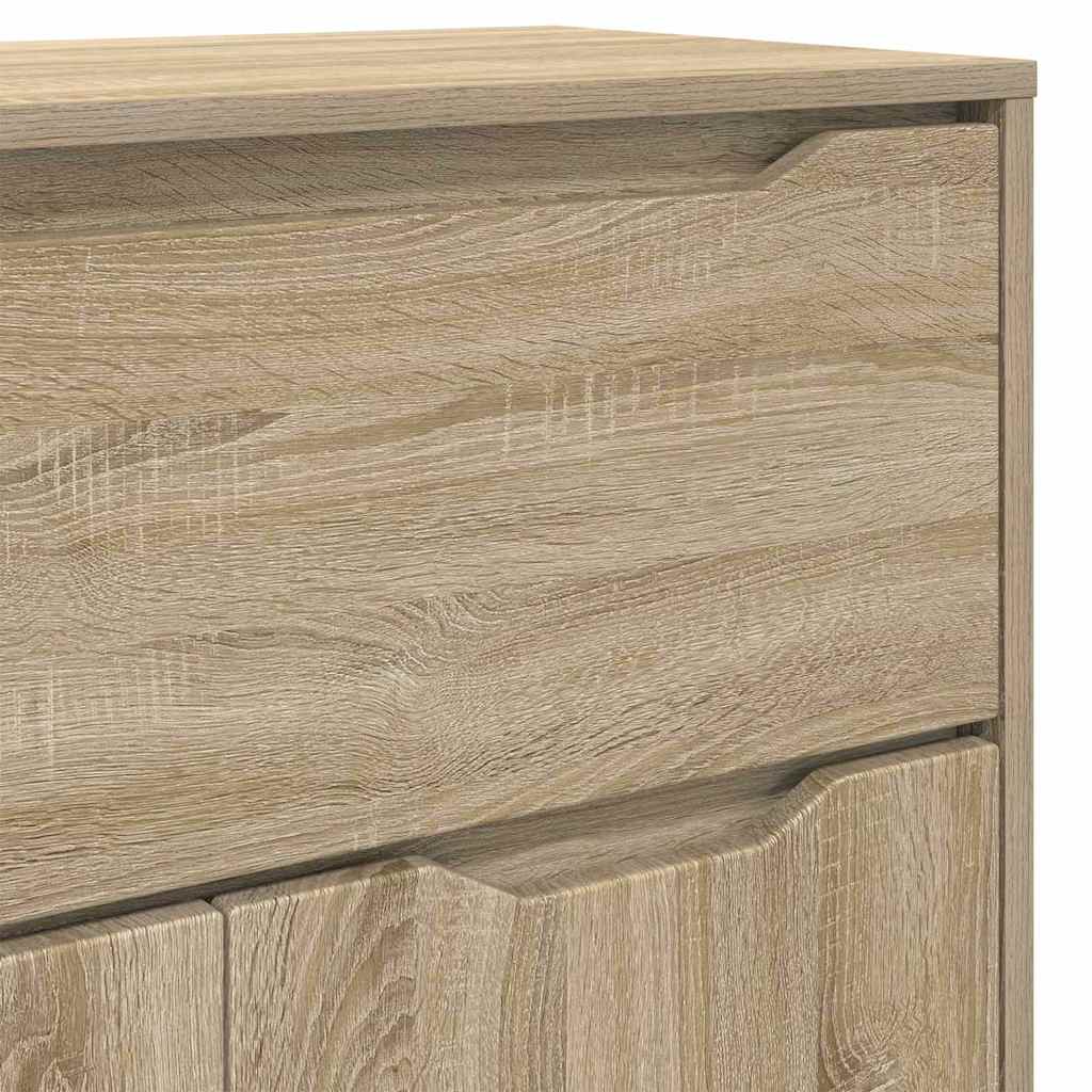 Badezimmerschrank mit Regal Sonoma-Eiche 72,5 x 36,5 x 100 cm