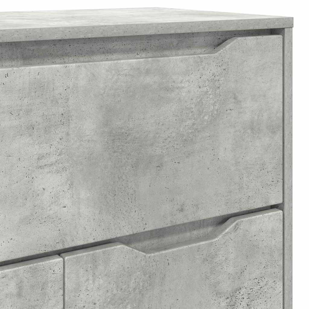 Badezimmerschrank Beton Grau 72,5 x 36,5 x 100 cm Holzwerkstoff