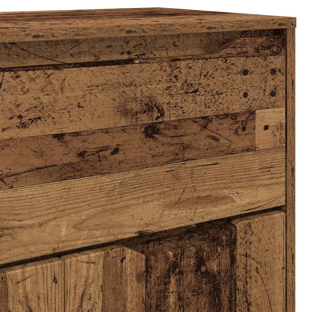 Badezimmerschrank Altholz 72,5 x 36,5 x 100 cm Holzwerkstoff