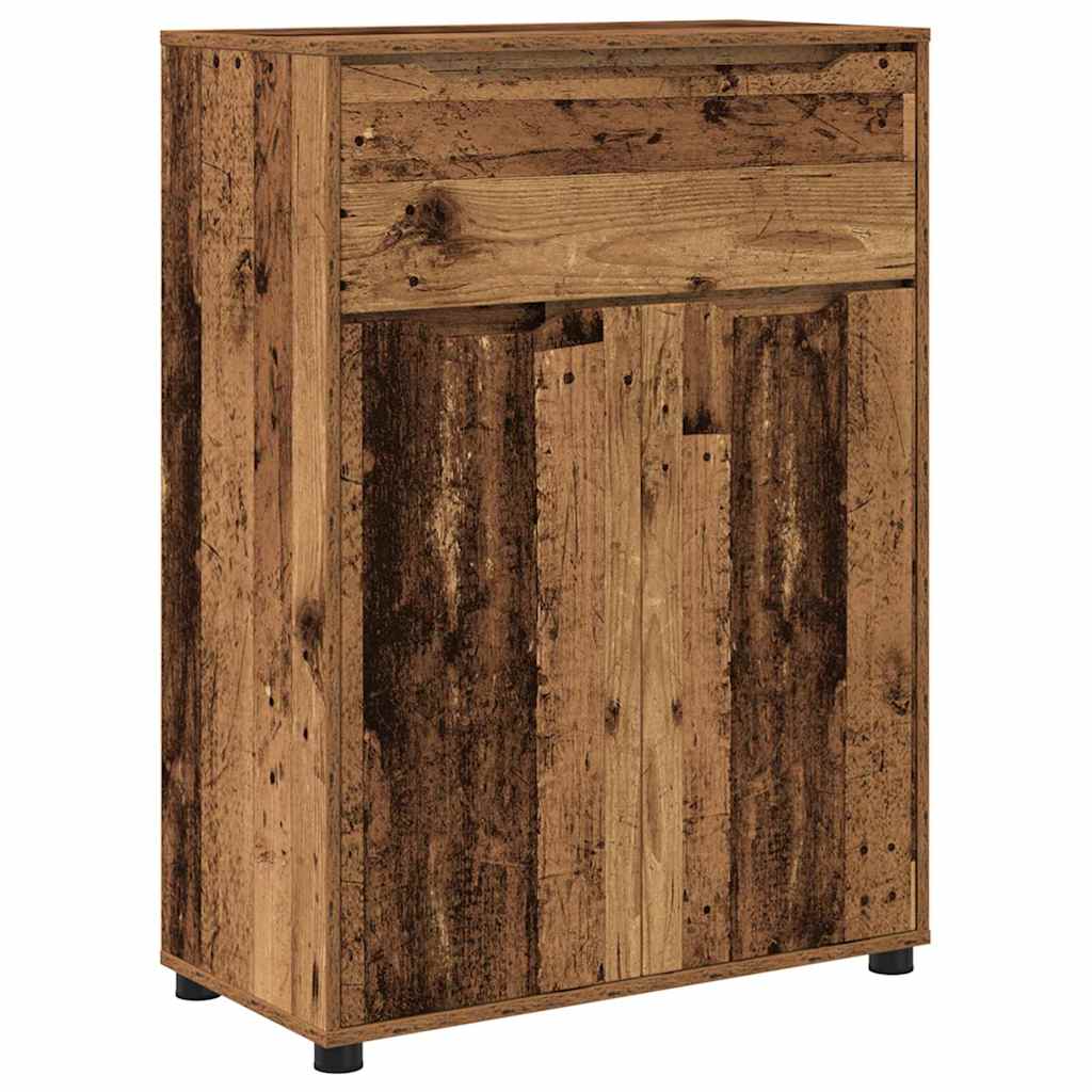 Badezimmerschrank Altholz 72,5 x 36,5 x 100 cm Holzwerkstoff