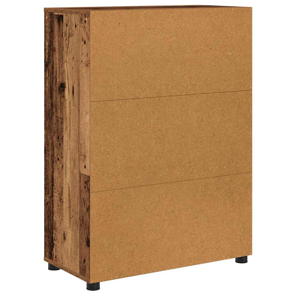 Badezimmerschrank Altholz 72,5 x 36,5 x 100 cm Holzwerkstoff