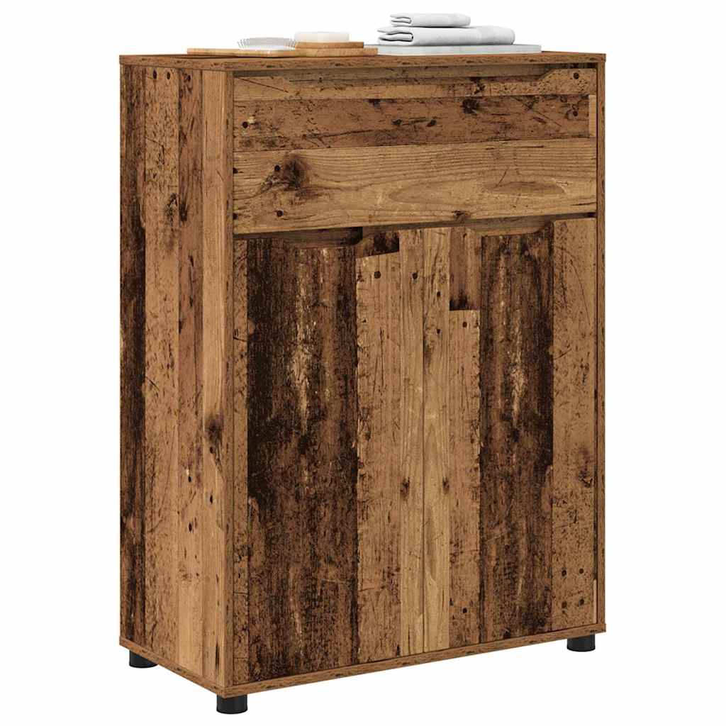 Badezimmerschrank Altholz 72,5 x 36,5 x 100 cm Holzwerkstoff