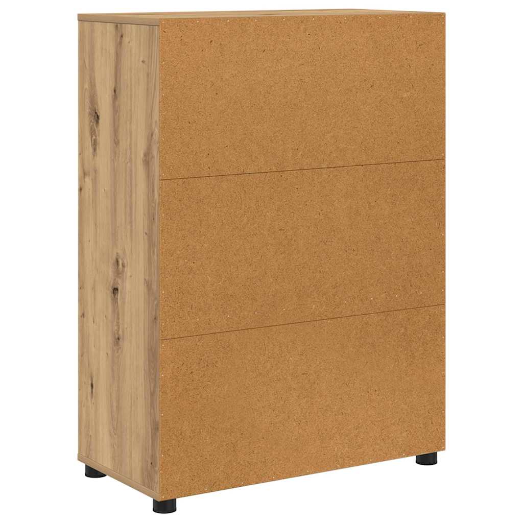 Badezimmerschrank mit Regal Artisan-Eiche 72,5 x 36,5 x 100 cm