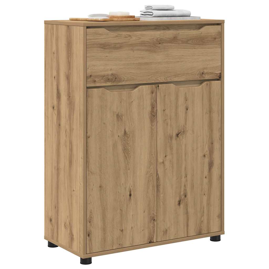 Badezimmerschrank mit Regal Artisan-Eiche 72,5 x 36,5 x 100 cm