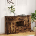 Sideboard Geräucherte Eiche 100 x 30 x 65,6 Holzwerkstoff