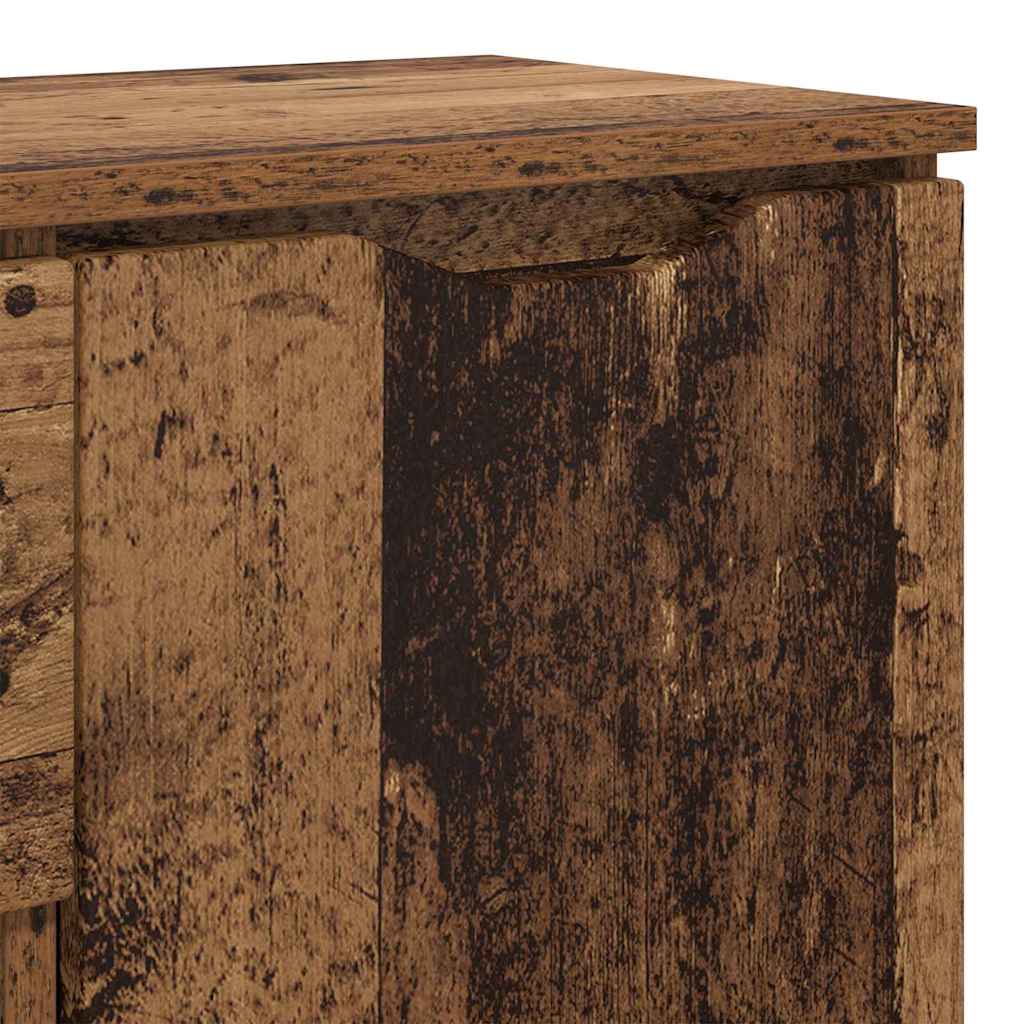 Sideboard mit Schubladen Altholz 100 x 30 x 65,6 Holzwerkstoff