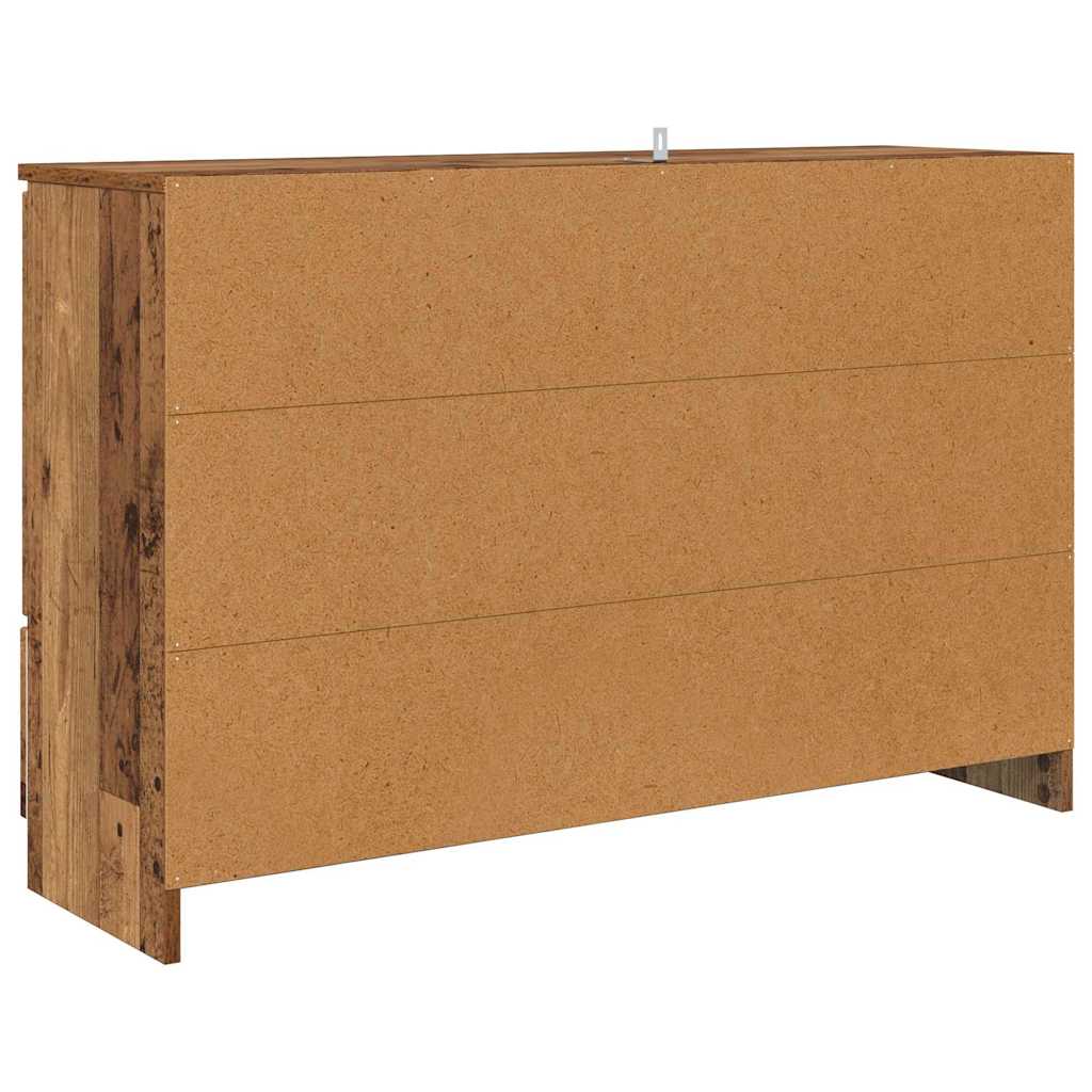 Sideboard mit Schubladen Altholz 100 x 30 x 65,6 Holzwerkstoff