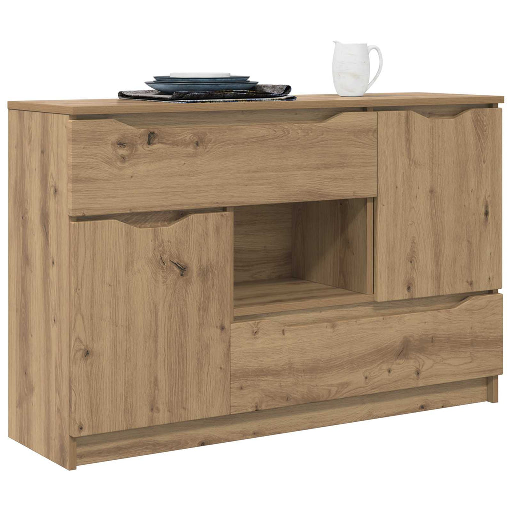 Sideboard Artisan-Eiche 100 x 30 x 65,6 Holzwerkstoff