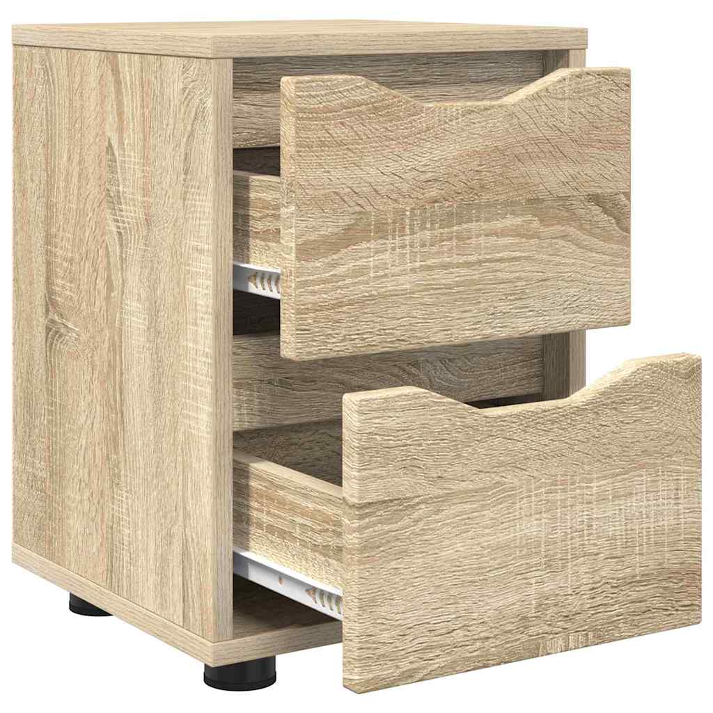 Nachttisch Sonoma-Eiche 30,5 x 30 x 43 cm Holzwerkstoff