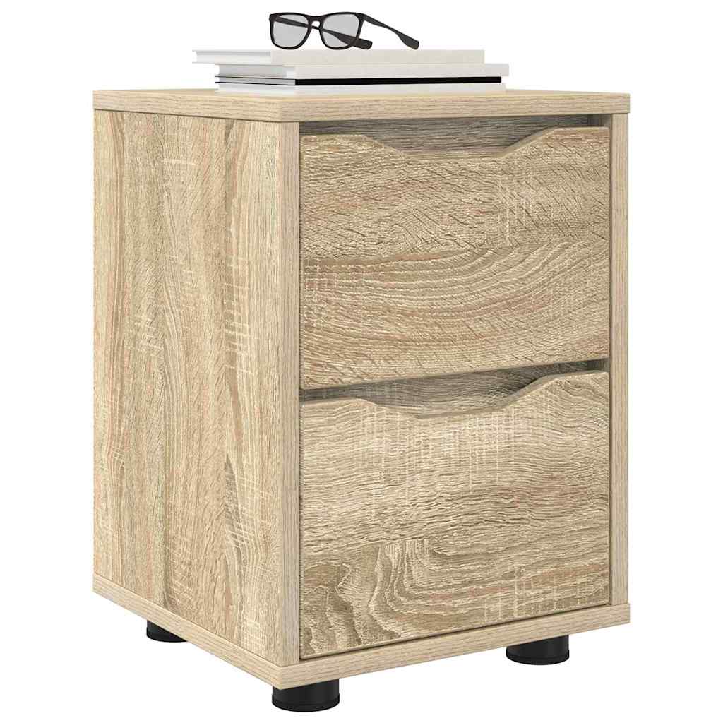 Nachttisch Sonoma-Eiche 30,5 x 30 x 43 cm Holzwerkstoff