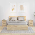 Nachttische 2 pcs Sonoma-Eiche 30,5 x 30 x 43 cm Holzwerkstoff