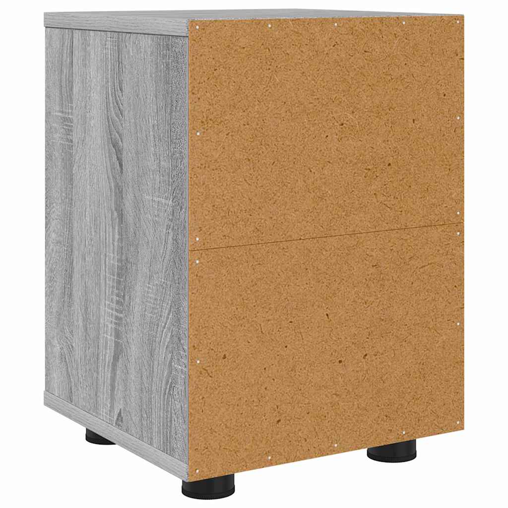 Nachttisch Graues Sonoma 30,5 x 30 x 43 cm Holzwerkstoff