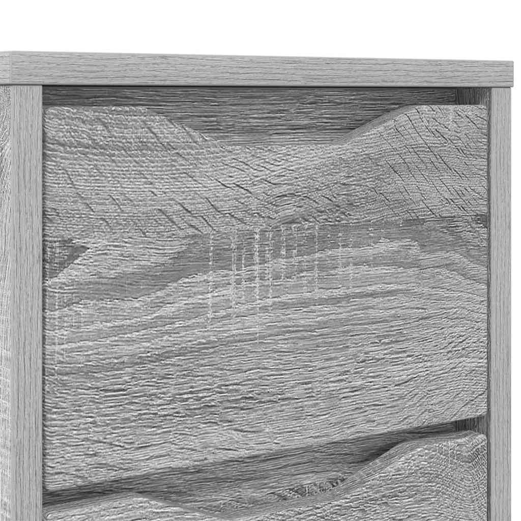 Nachttische 2 pcs Graues Sonoma 30,5 x 30 x 43 cm Holzwerkstoff