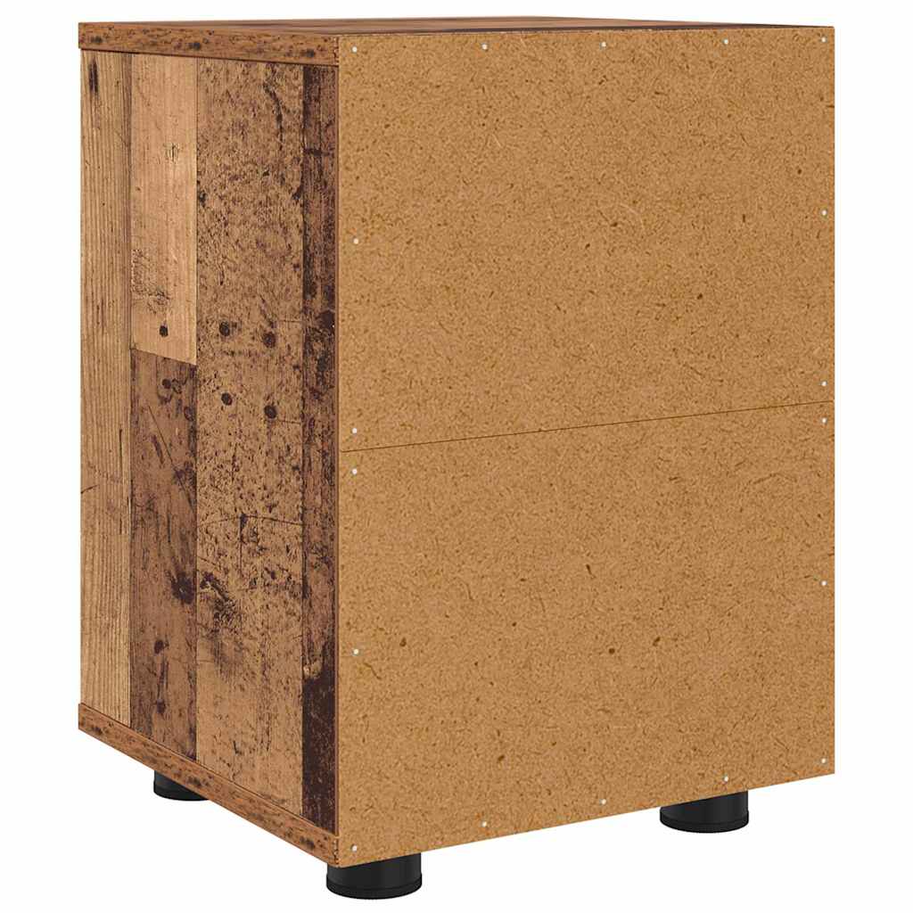 Nachttisch Altholz 30,5 x 30 x 43 cm Holzwerkstoff