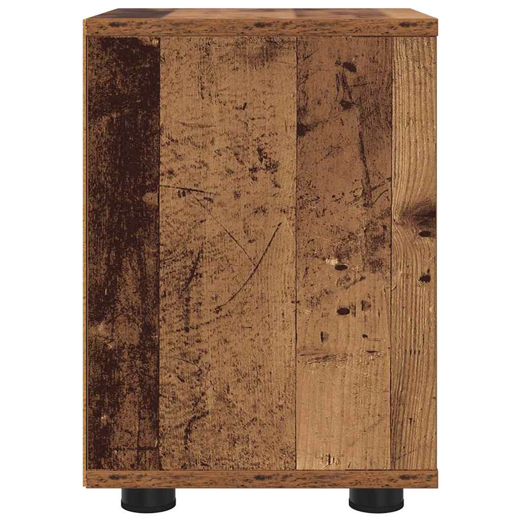 Nachttisch Altholz 30,5 x 30 x 43 cm Holzwerkstoff