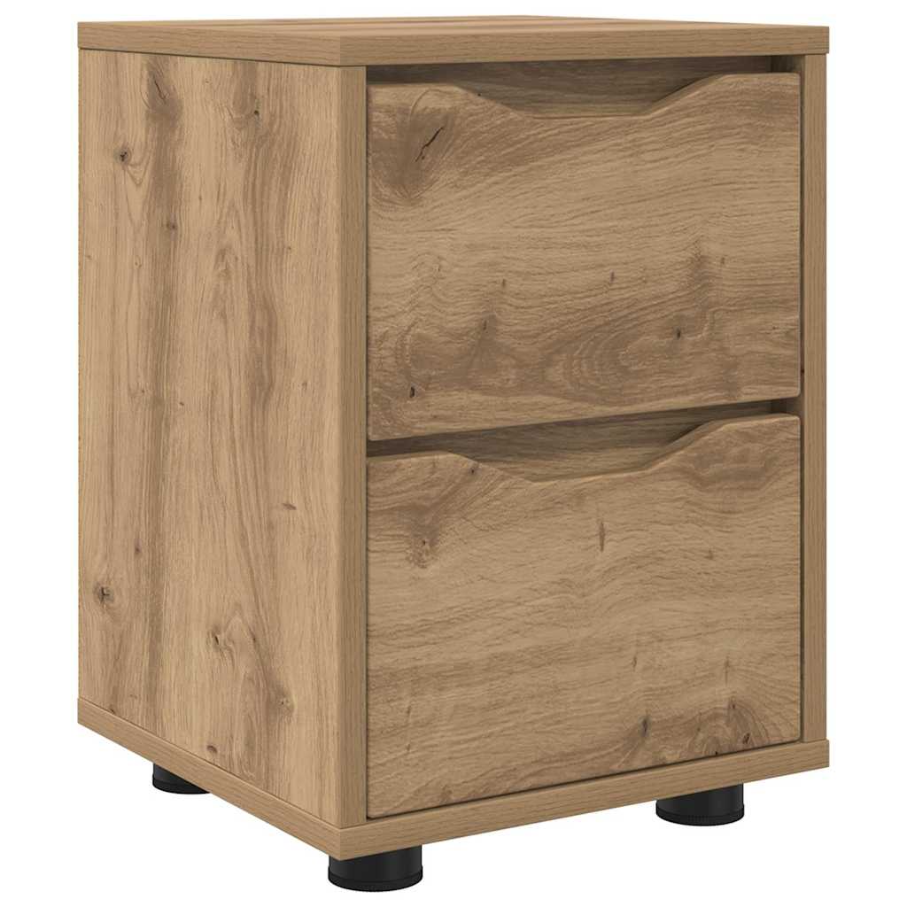 Nachttisch Artisan-Eiche 30,5 x 30 x 43 cm Holzwerkstoff