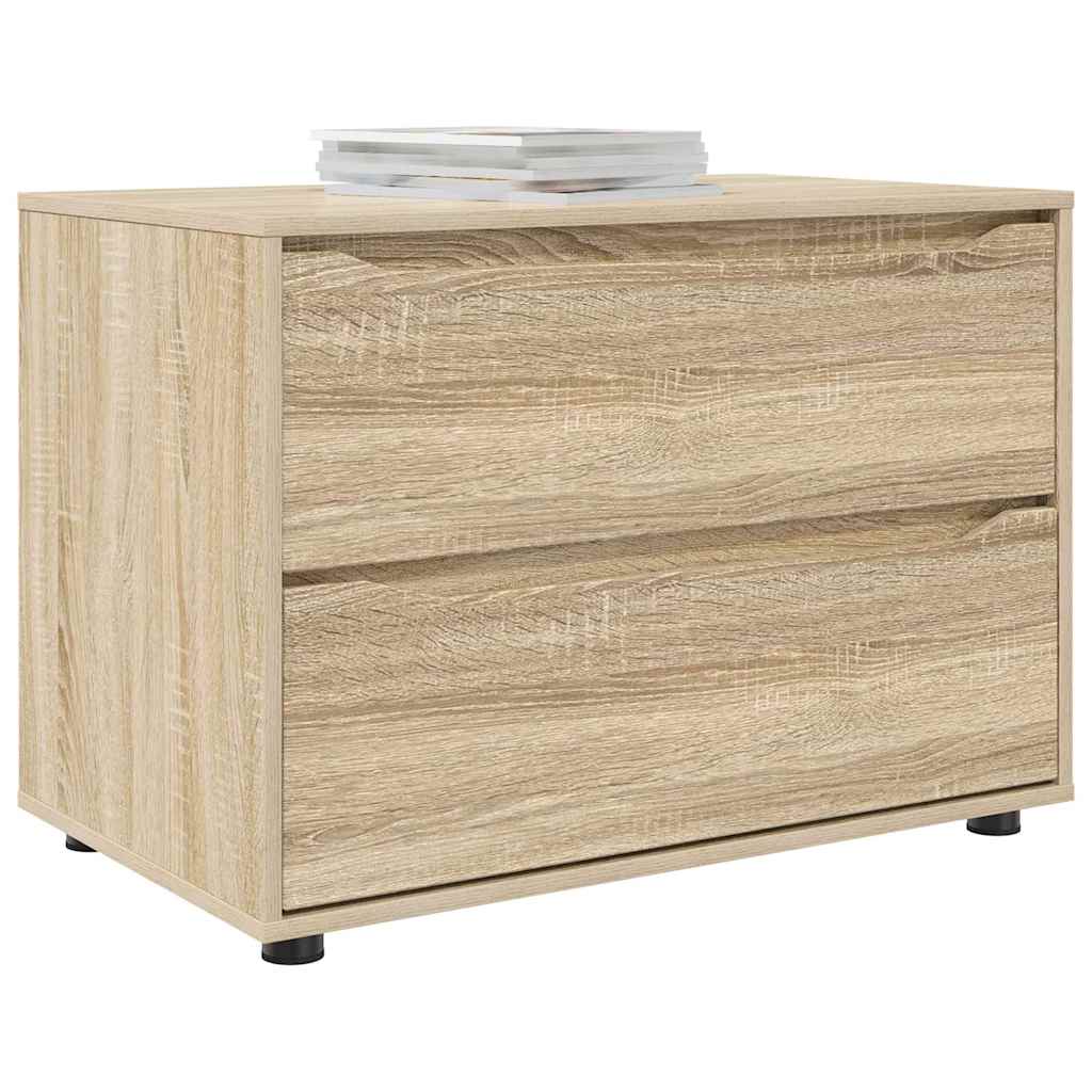Aufbewahrungsschrank Sonoma-Eiche 80 x 48 x 57 cm Holzwerkstoff
