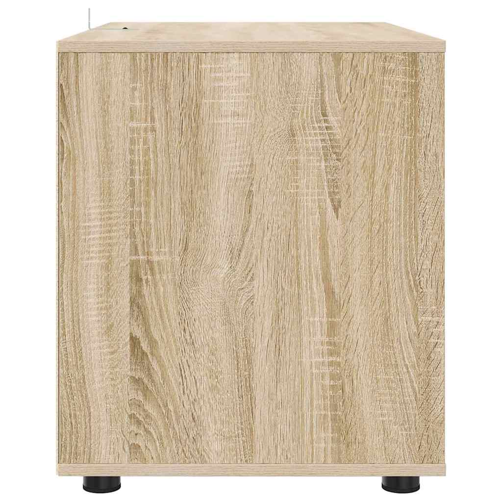 Aufbewahrungsschrank Sonoma-Eiche 80 x 48 x 57 cm Holzwerkstoff