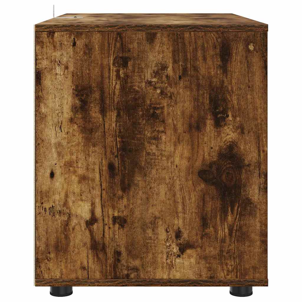 Aufbewahrungsschrank Geräucherte Eiche 80 x 48 x 57 cm