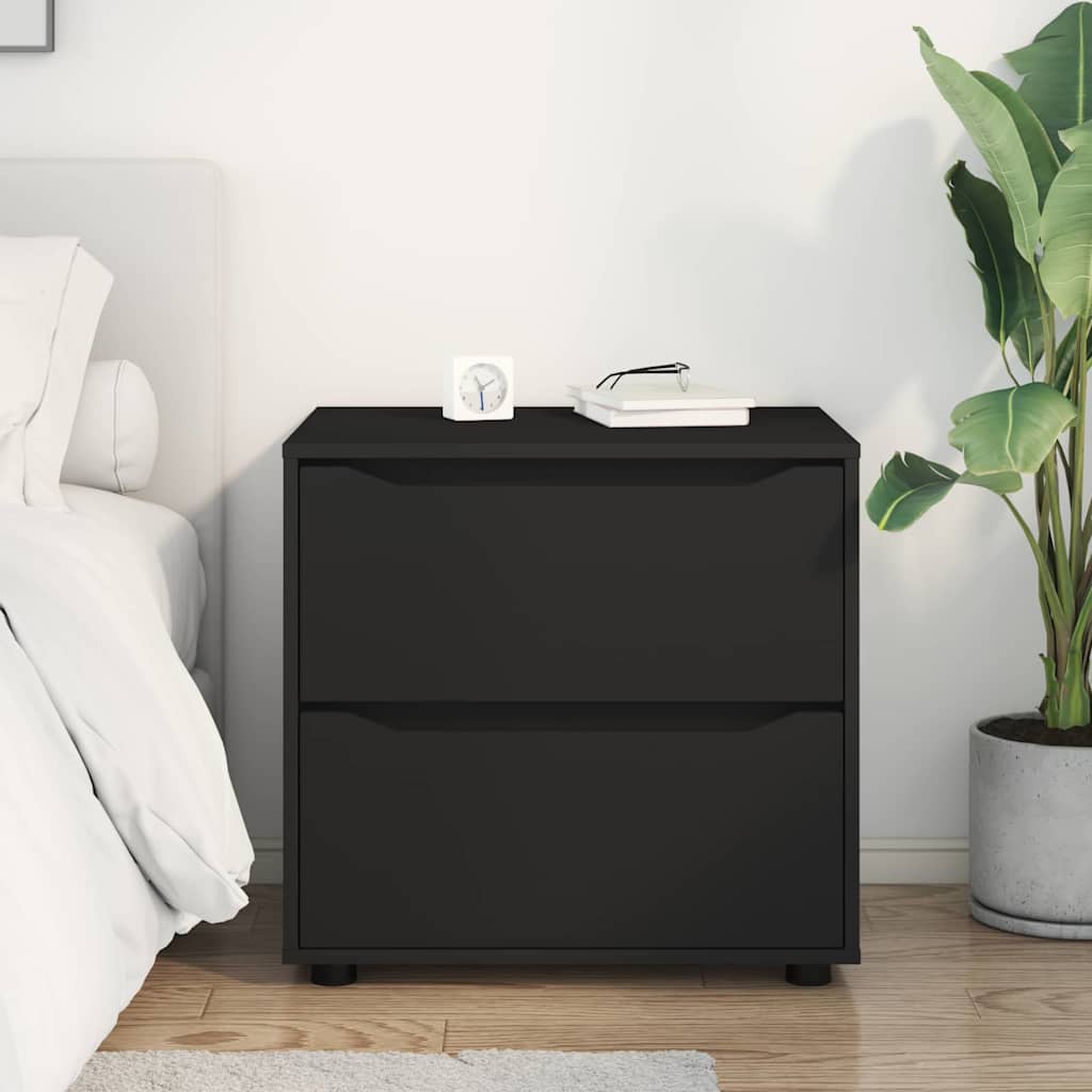 Aufbewahrungsschrank Schwarz 60 x 48 x 57 cm Holzwerkstoff