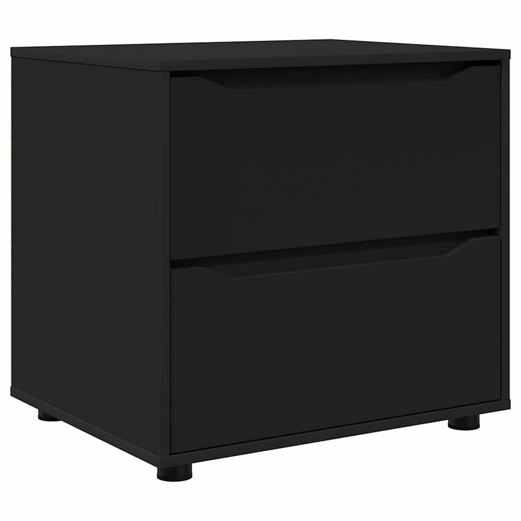 Aufbewahrungsschrank Schwarz 60 x 48 x 57 cm Holzwerkstoff