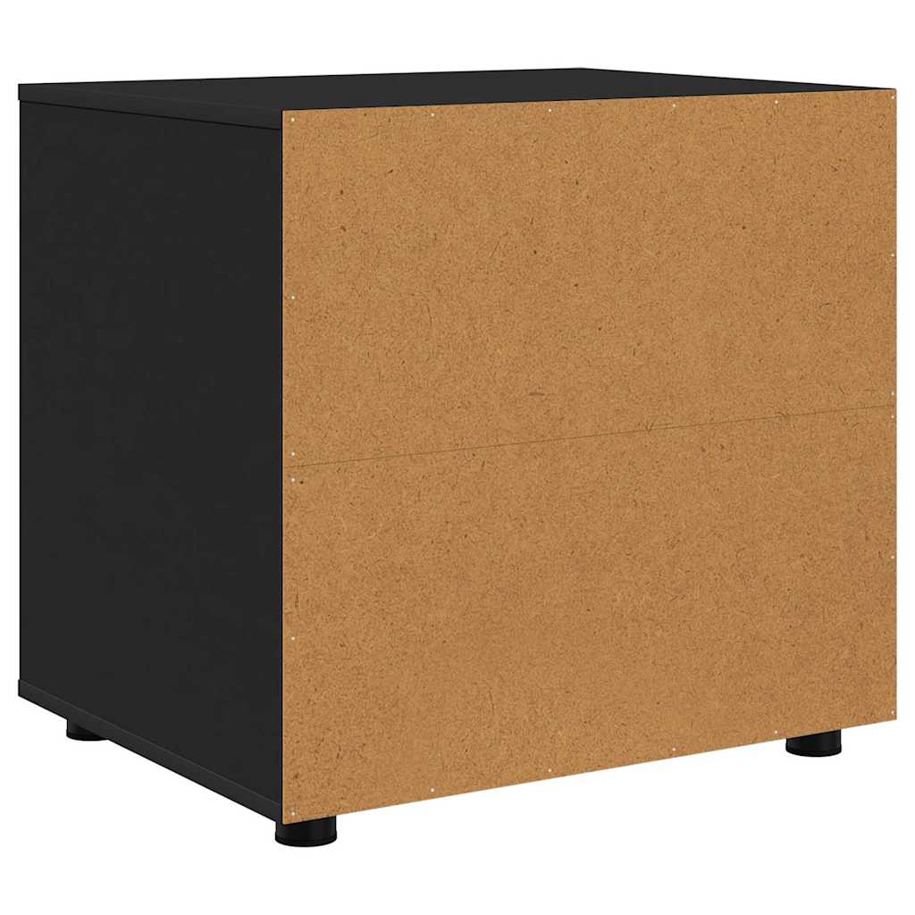 Aufbewahrungsschrank Schwarz 60 x 48 x 57 cm Holzwerkstoff