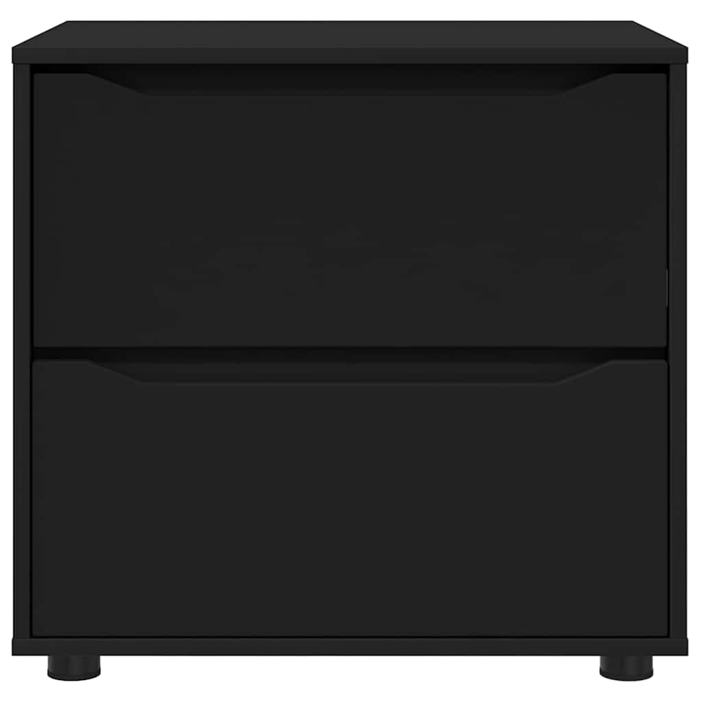 Aufbewahrungsschrank Schwarz 60 x 48 x 57 cm Holzwerkstoff