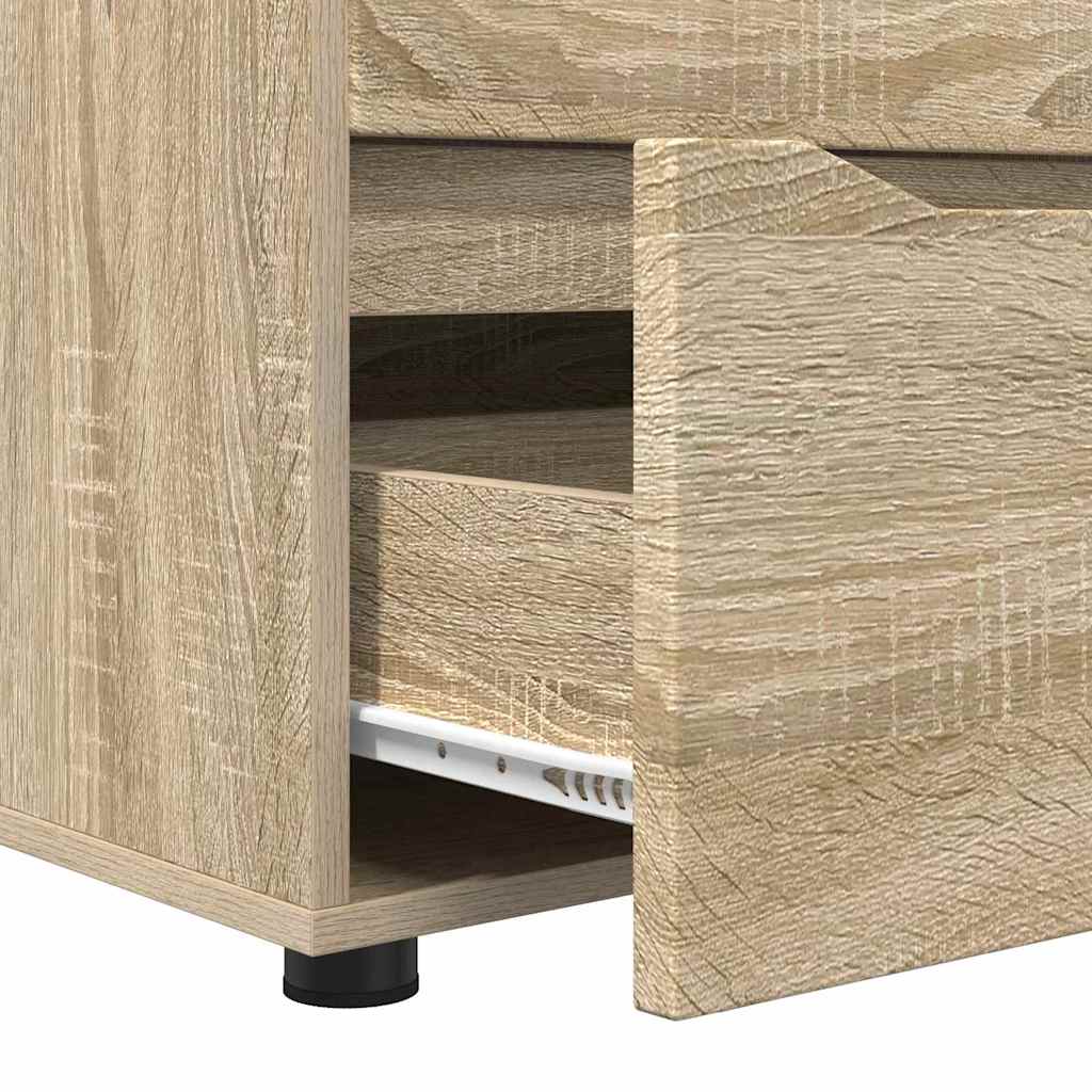 Aufbewahrungsschrank Sonoma-Eiche 60 x 48 x 57 cm Holzwerkstoff