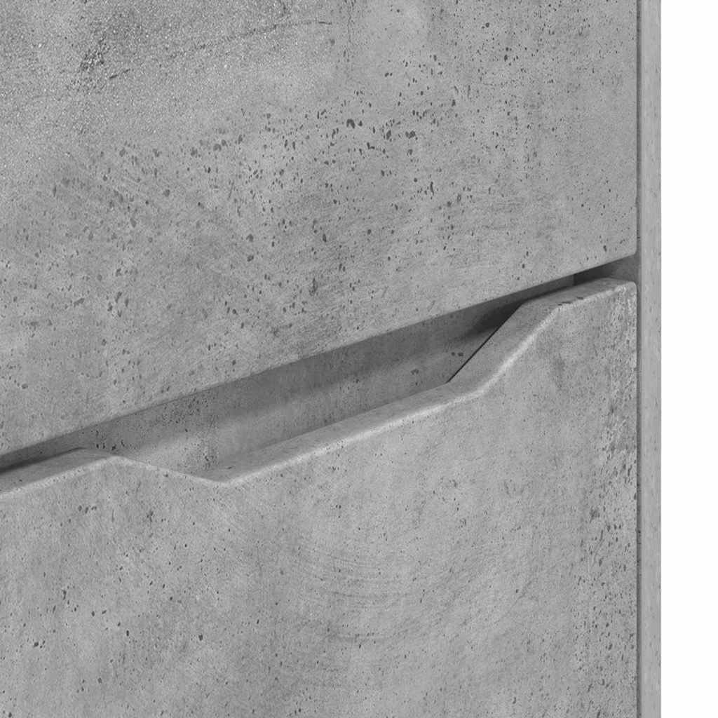 Aufbewahrungsschrank Beton Grau 60 x 48 x 57 cm Holzwerkstoff