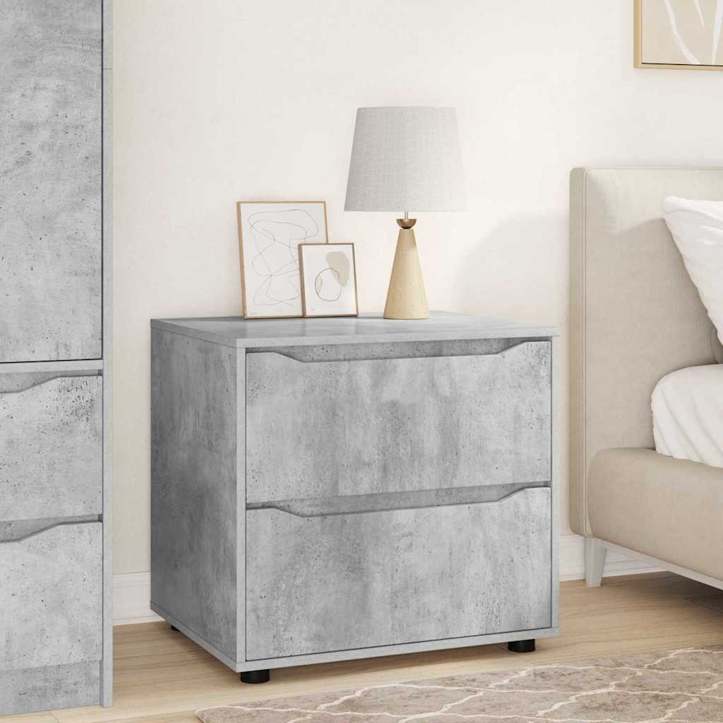 Aufbewahrungsschrank Beton Grau 60 x 48 x 57 cm Holzwerkstoff