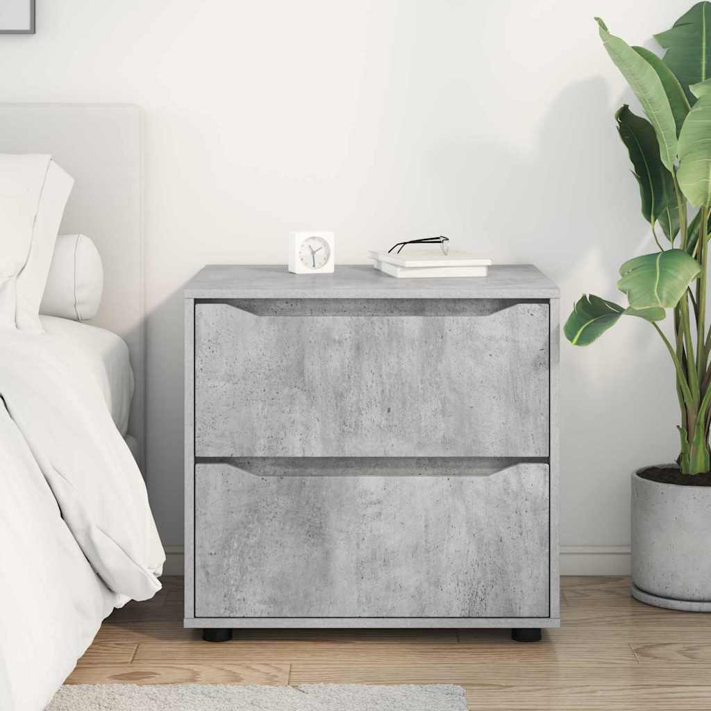 Aufbewahrungsschrank Beton Grau 60 x 48 x 57 cm Holzwerkstoff