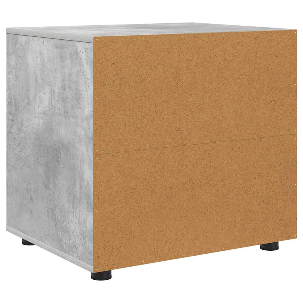Aufbewahrungsschrank Beton Grau 60 x 48 x 57 cm Holzwerkstoff